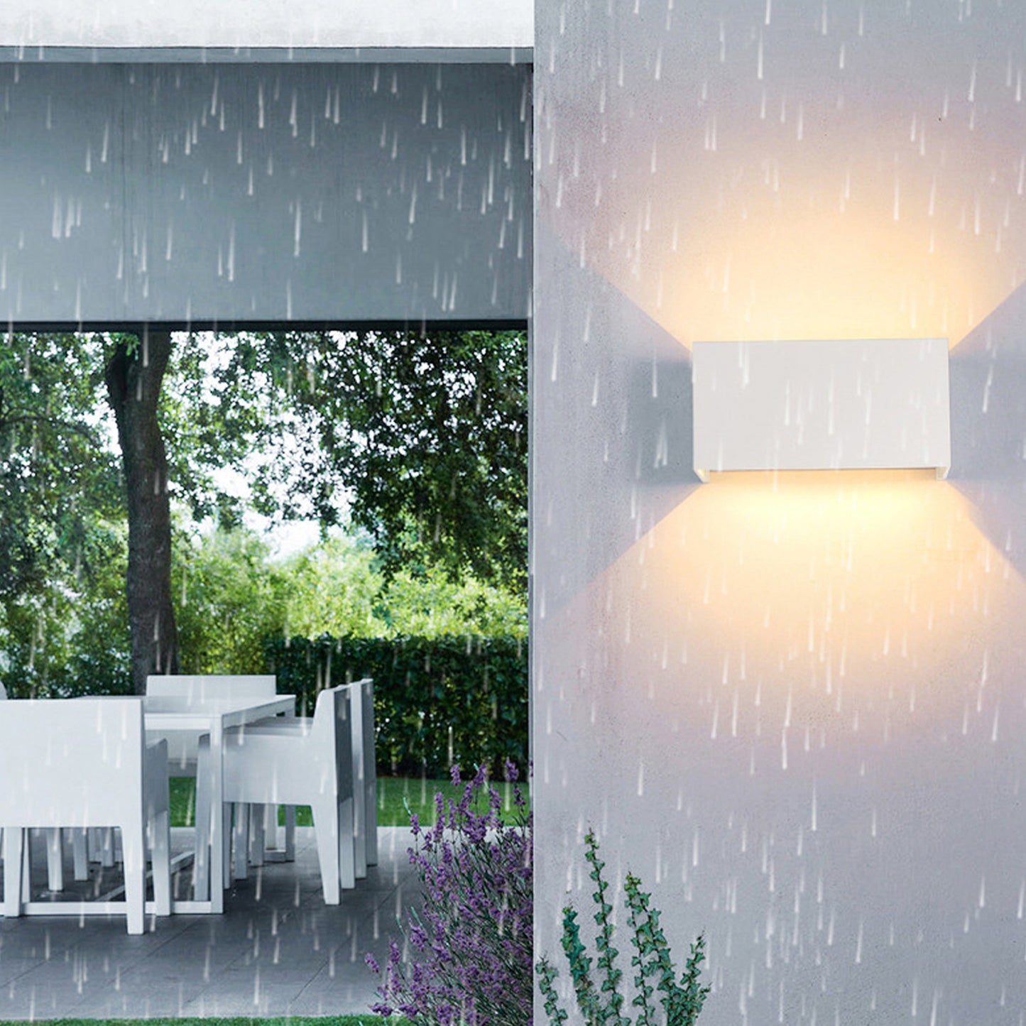 Nordisk vegglampe IP65 – Moderne LED 12W/24W