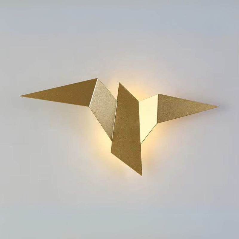 Vegglampe LED fugl – Moderne nordisk nattlampe
