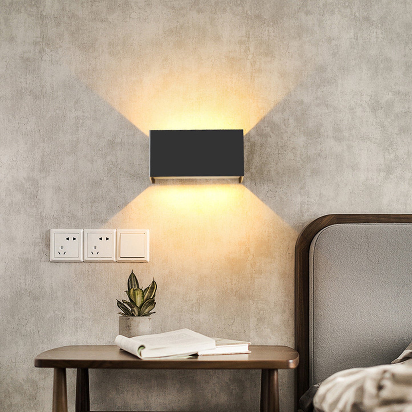 Nordisk vegglampe IP65 – Moderne LED 12W/24W