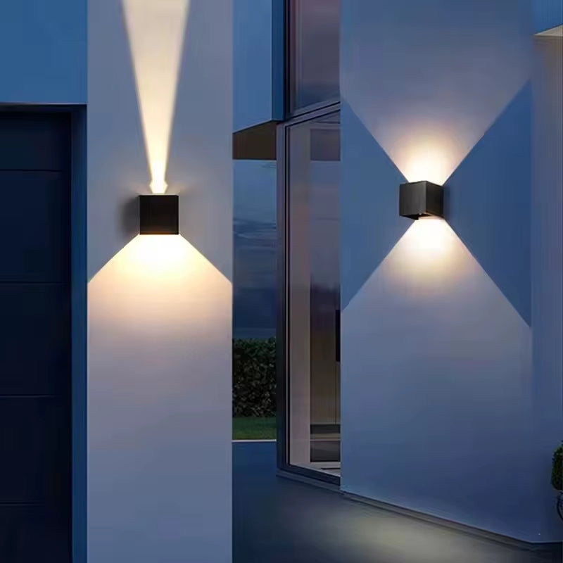 Vegglampe LED IP65 – Moderne utendørslampe