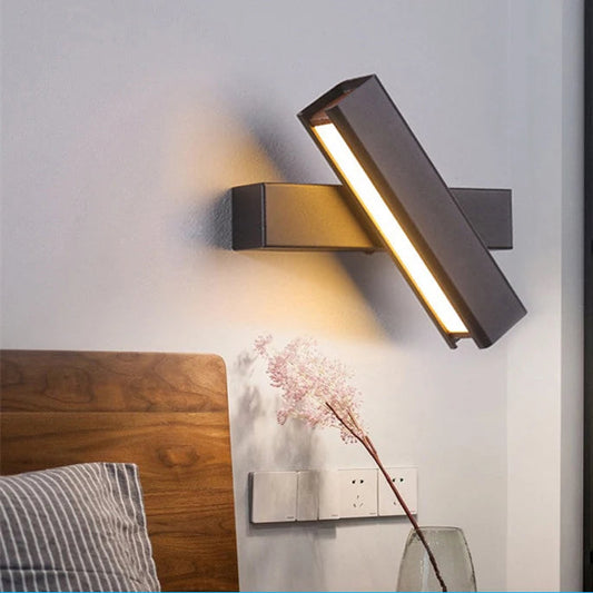 Vegglampe LED 350° roterbar – moderne design