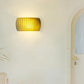 Vegglampe i resin – Fransk gresskarform, koselig nattlys