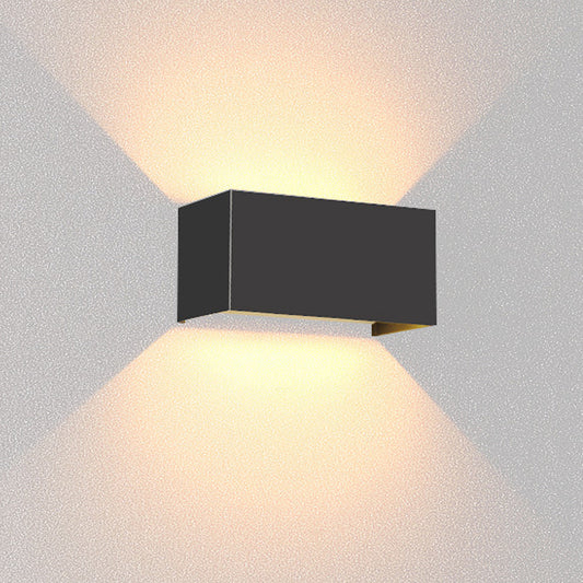 Nordisk vegglampe IP65 – Moderne LED 12W/24W