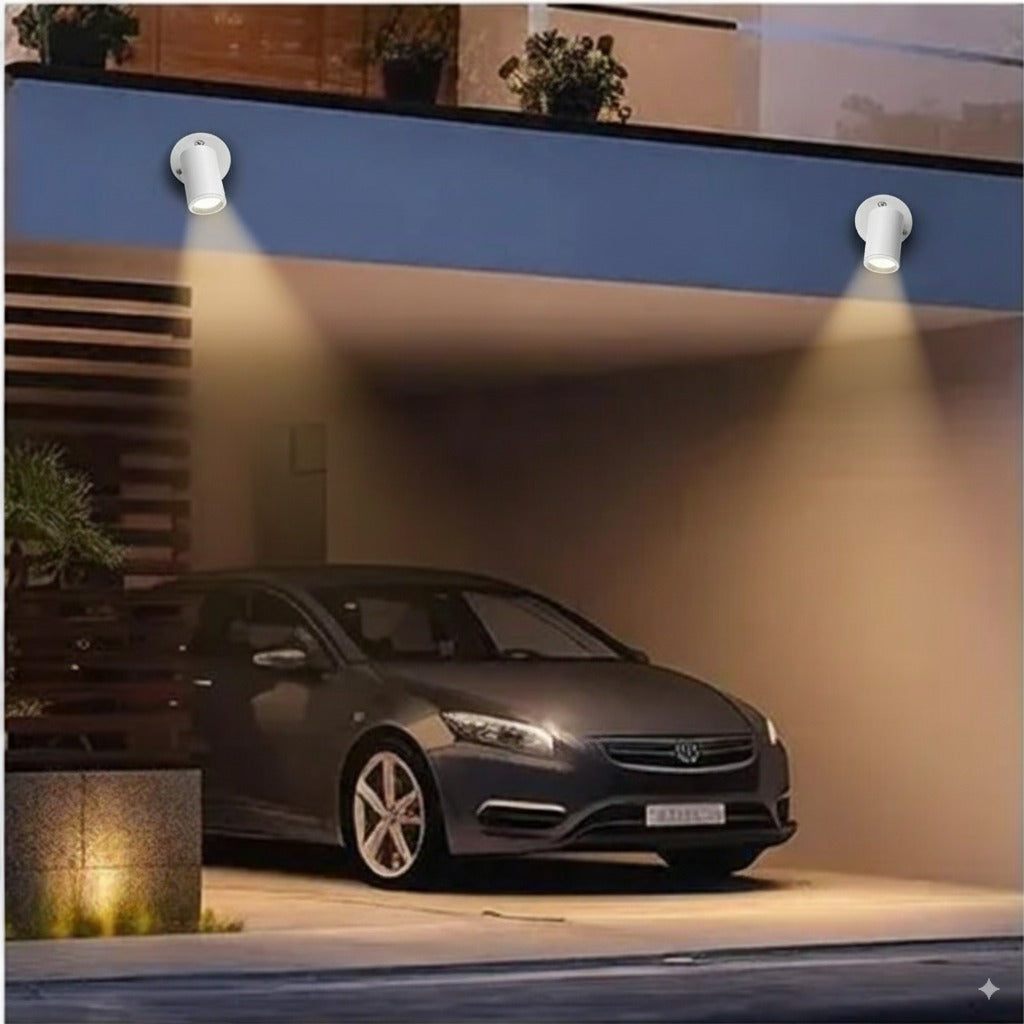 Vegglampe: Magnetisk oppladbar LED touch-lampe