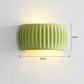 Vegglampe i resin – Fransk gresskarform, koselig nattlys