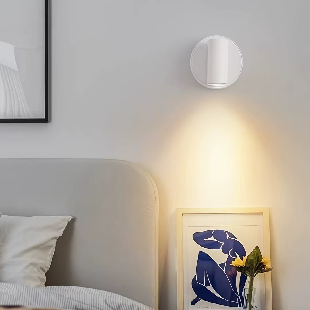 Vegglampe: Magnetisk oppladbar LED touch-lampe