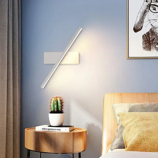 Vegglampe LED – moderne roterbar vegglampe